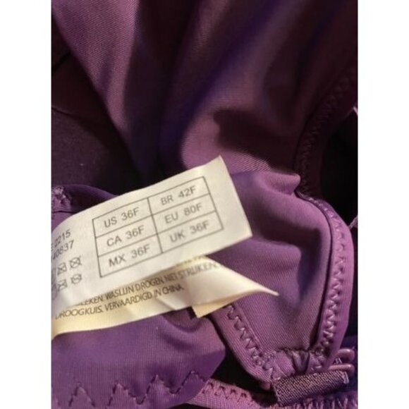 BeWicked Kristy Full Coverage Bra Purple 36F - Picture 9 of 12